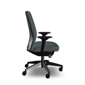 Ергономичен стол Interstuhl Every EV116, текстил, Synchronous механизъм, полиамидна основа, сив