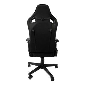 Геймърски стол RFG Gard, текстил, Multi-function механизъм, полипропиленова основа, до 130 kg, черен