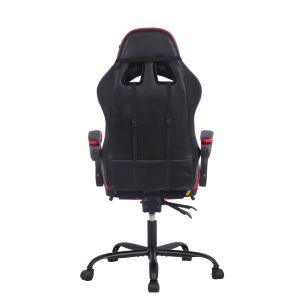 Геймърски стол RFG Max Game, екокожа, Multi-function механизъм, метална основа, до 150 kg, черно-жълт, сглобена мостра