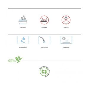 Изтривалка Olivo Astro, 100% полипропилен, 40 х 60 cm, червена