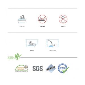 Изтривалка Olivo Asciugapasso, 100% полипропилен, 120 х 180 cm, бежова