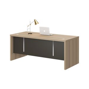 Бюро RFG Milano, 1800 х 790 х 750 mm, ПДЧ 40 mm, светъл дъб и сиво