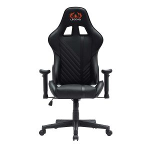 Геймърски стол RFG Get Legend, екокожа, Butterfly механизъм, полипропиленова основа, до 150 kg, черен