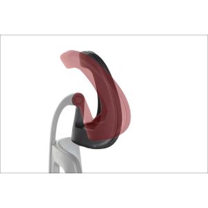 Ергономичен стол RFG Artur HB, дамаска и меш, до 150 kg, черна седалка, черна облегалка