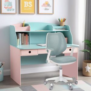 Детски стол RFG Sweety White, меш, до 100 kg, син