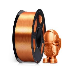 Филамент за 3D принтер Silk, PLA+, 1.75 mm, 1 kg, бронз