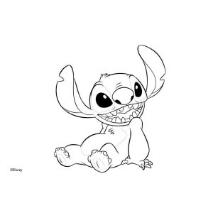 Скицник със спирала, 23x33cm, 40л, Lilo&Stitch