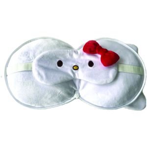 Възглавничка с маска за очи, Hello Kitty