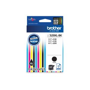 Оригинален патрон Brother LC529XL, 2400 страници/5%, Black