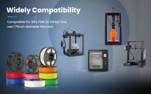 Филамент за 3D принтер, PLA+, 1.75 mm, 1 kg, оранжев