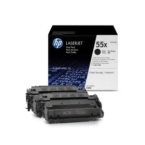 Оригинална тонер касета HP CE255XD, LJ 3000, 12 500 страници/5%, Black, 2 броя