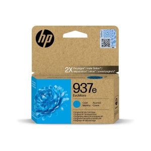 Оригинален патрон HP Evomore No937e, 4S6W6NE, 1650 страници/5%, Cyan