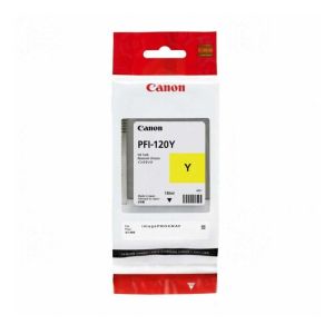 Оригинален патрон Canon PFI-120, 130 ml, Yellow
