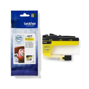 Оригинален патрон Brother LC427Y, 1500 страници/5%, Yellow
