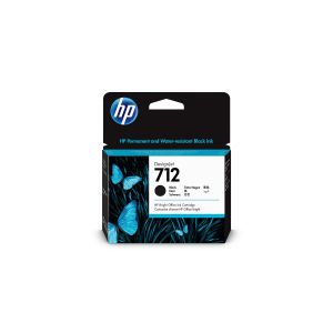 Оригинално мастило за принтер HP No712, 3ED71A, 80 ml, Black