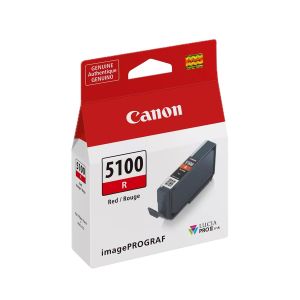 Оригинален патрон Canon PFI-5100, 14.4 ml, Red
