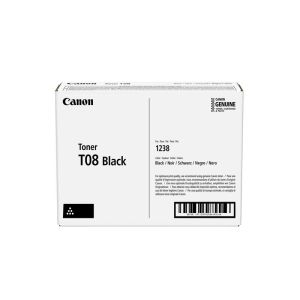 Оригинална тонер касета Canon T08, 1100 страници/5%, Black