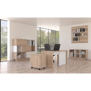 Шкаф Нордик, 160 x 45 x 140 cm, ПДЧ 18 mm