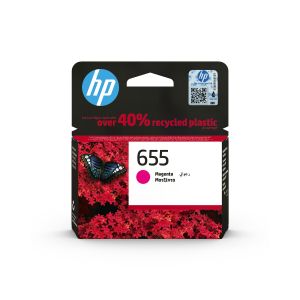 Оригинален патрон HP CZ111AE, NO655, 600 страници/5%, Magenta