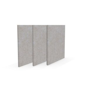 Акустично пано Narbutas Pet, квадрат, 200 х 200 х 9 mm, PET филц, 3 броя, светлобежово