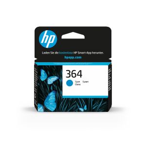 Оригинален патрон HP CB318EE, NO364, 550 страници/5%, Cyan