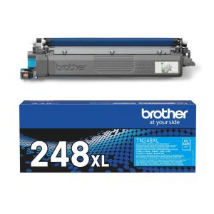 Оригинална тонер касета Brother TN-248XLC, 2300 страници/5%, Cyan