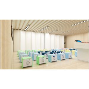 Табуретка RFG Funny, за съхранение, пластмасова, 300 х 400 х 370 mm, жълта