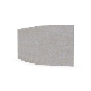 Акустично пано Narbutas Pet, квадрат, 200 х 200 х 9 mm, PET филц, 5 броя, светлобежово