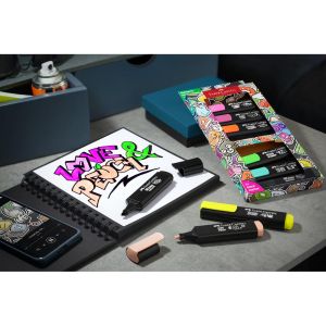 Faber-Castell Текст маркер Graffiti, 8 цвята