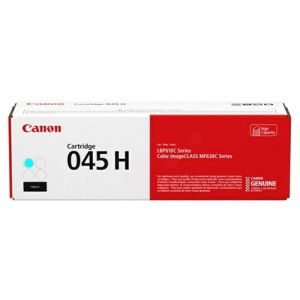 Оригинална тонер касета Canon CRG-045H, 2200 страници/5%, Cyan