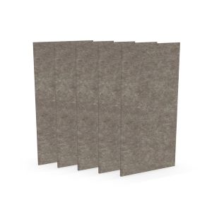 Акустично пано Narbutas Pet, правоъгълник, 200 х 400 х 9 mm, PET филц, 5 броя, пясък