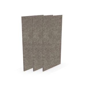 Акустично пано Narbutas Pet, правоъгълник, 200 х 400 х 9 mm, PET филц, 3 броя, пясък