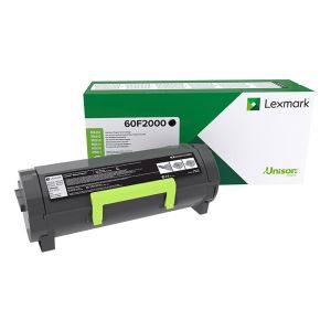 Оригинална тонер касета Lexmark 60F2000, MX310/410/510/611, 2500 страници/5%, Black
