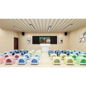 Табуретка RFG Funny, за съхранение, пластмасова, 300 х 400 х 370 mm, розова, 6 броя в комплект