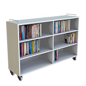 Библиотечен стелаж RFG Active Book, с колелца, ПДЧ