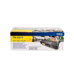 Оригинална тонер касета Brother TN-321Y, 1500 страници/5%, Yellow