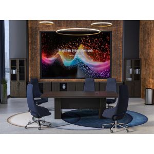 Шкаф RFG Chicago, със стъклени врати, 800 х 400 х 2000 mm, ПДЧ, дъб Рейн и тъмносиво