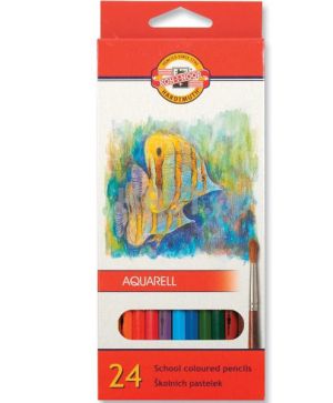 Цветни моливи Koh i Noor 24 цв.aquarell