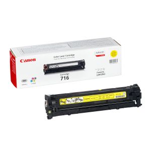 Оригинална тонер касета Canon CRG716, LBP5050, 1500 страници/5%, Yellow