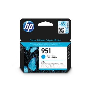 Оригинален патрон HP CN050AE, NO951, 700 страници/5%, Cyan