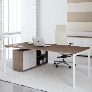 Шкаф Narbutas Nova Executive, 1600 х 350 х 750 mm, ПДЧ, меламин кехлибарен дъб