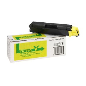 Оригинална тонер касета Kyocera TK590, FS-C5250DN, 5000 страници/5%, Yellow