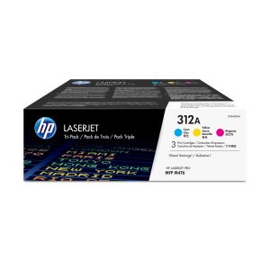 Оригинална тонер касета HP 3-pack CF440AM, 312A, 2700 страници/5%, Cyan, Yellow, Magenta