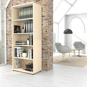 Шкаф Narbutas Uni, 800 x 425 x 1874 mm, ПДЧ 18 mm, меламин избелен дъб