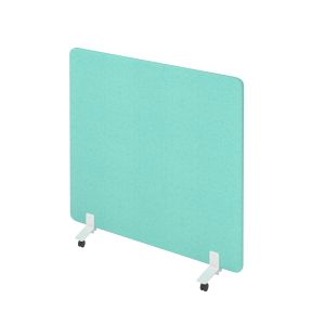 Шумоизолиращ преграден панел Narbutas Free Standing, свободностоящ, 1400 x 36 x 1400 mm, дамаска Velito Presto светла мента, ПДЧ 16 mm