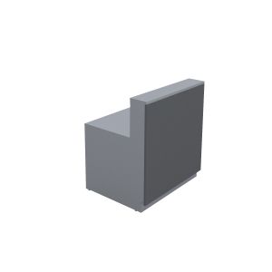 Прав модул за рецепция RFG Point, външен, десен, 100 х 80 х 112.50 cm, ПДЧ