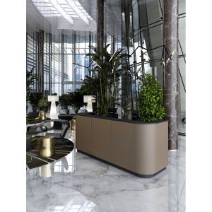 Прав модул за рецепция RFG Point, външен, десен, 100 х 80 х 112.50 cm, ПДЧ