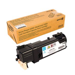 Оригинална тонер касета Xerox 106R01598 P6500/WC6500, 1000 страници/5%, Cyan