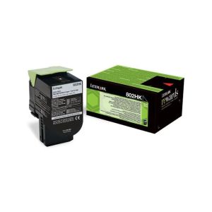 Оригинална тонер касета Lexmark CX310/410/510, 80C2HK0, 4000 страници/5%, Black