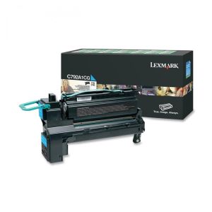 Оригинална тонер касета Lexmark C792, C792A1CG, 6000 страници/5%, Cyan